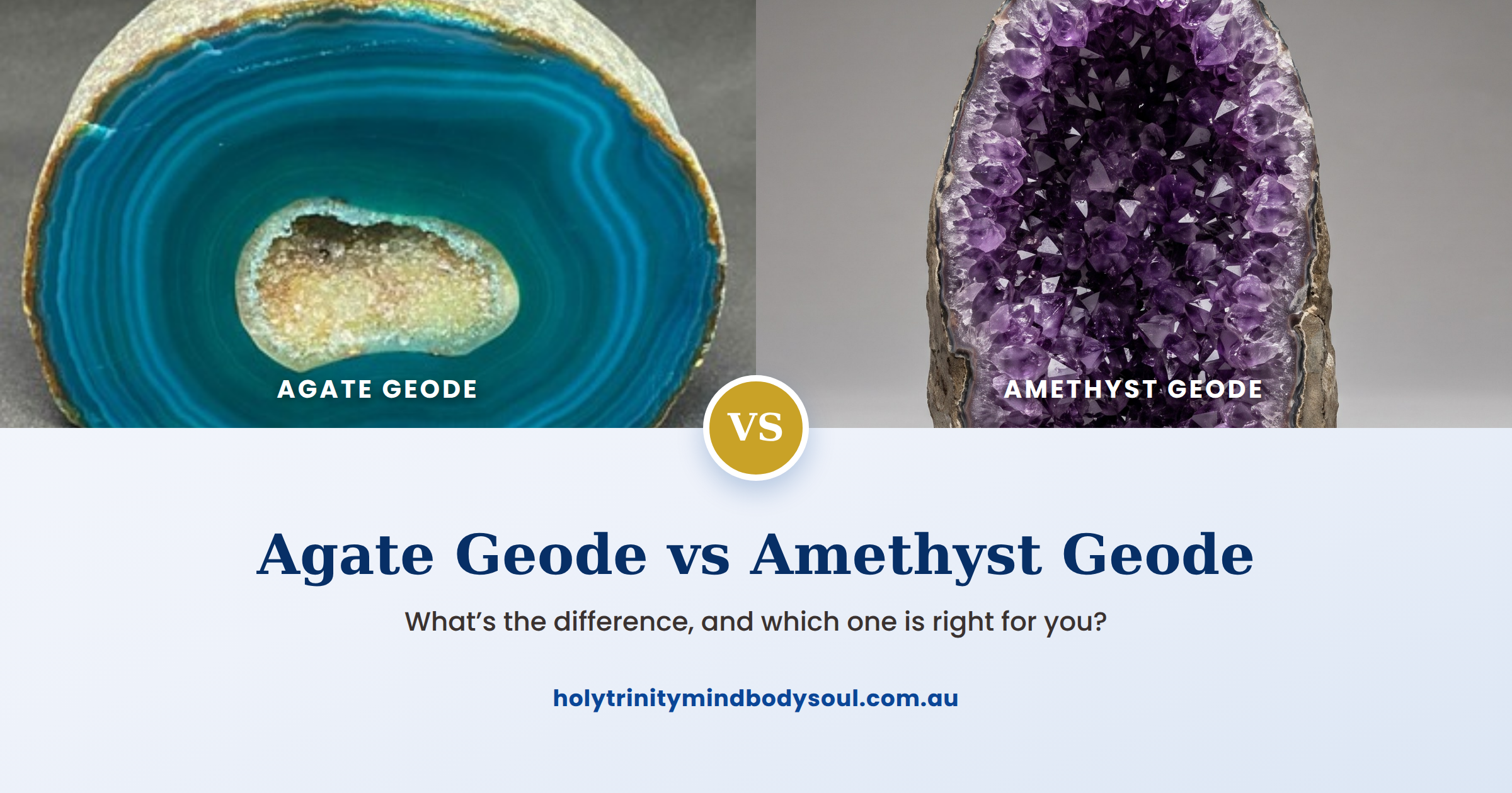 Agate Geode vs Amethyst Geode: What Is the Difference? Agate Geode vs Amethyst Geode: What Is the Difference?