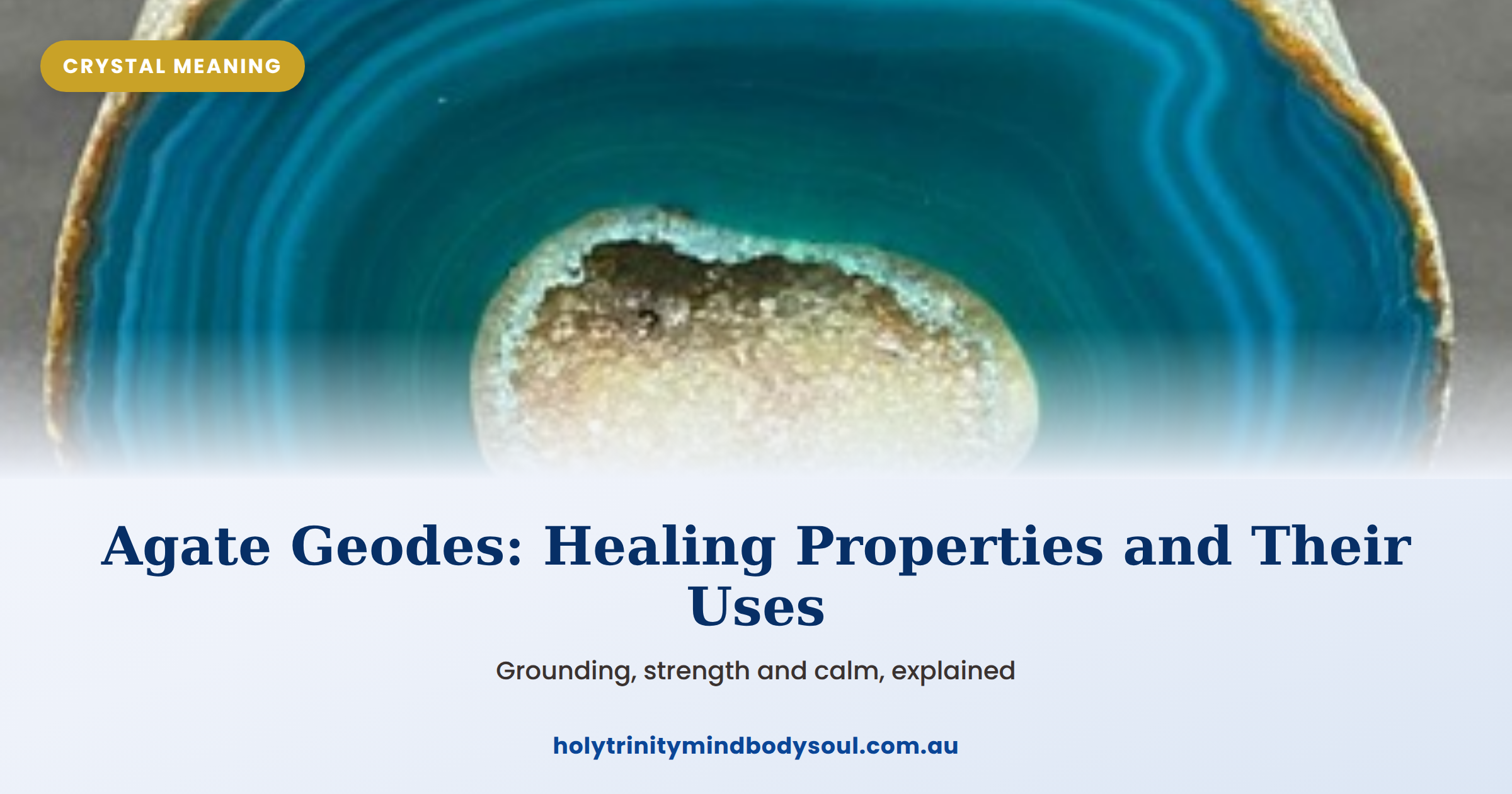 Agate Geodes: Healing Properties and Their Uses