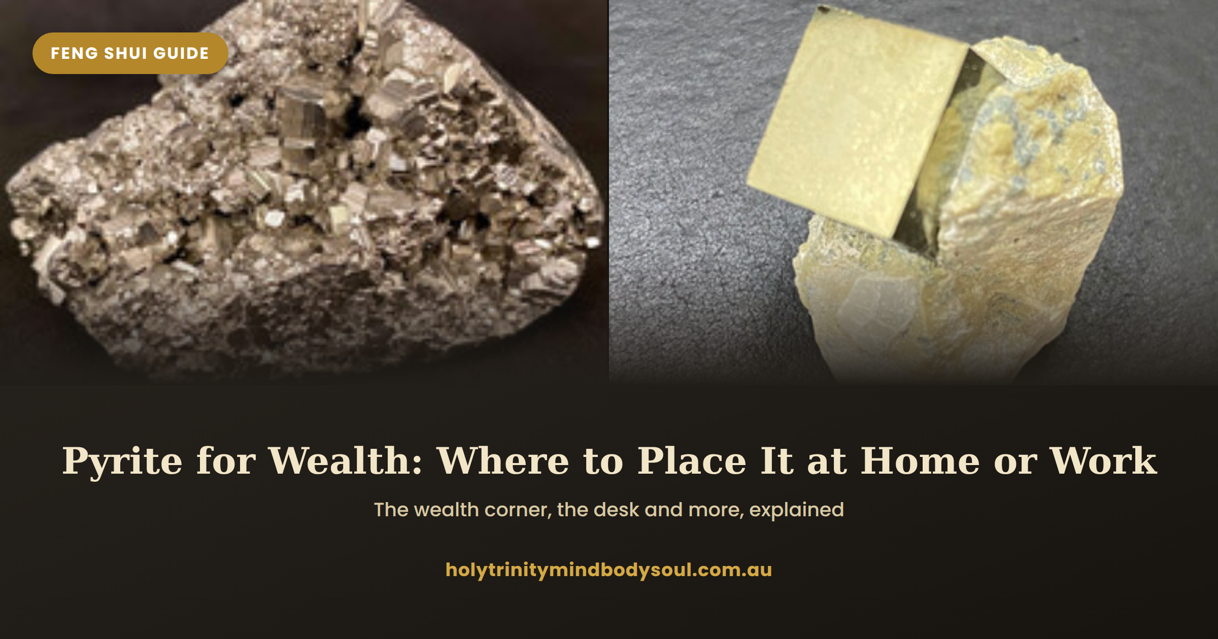 Pyrite Feng Shui: Where to Place It for Wealth