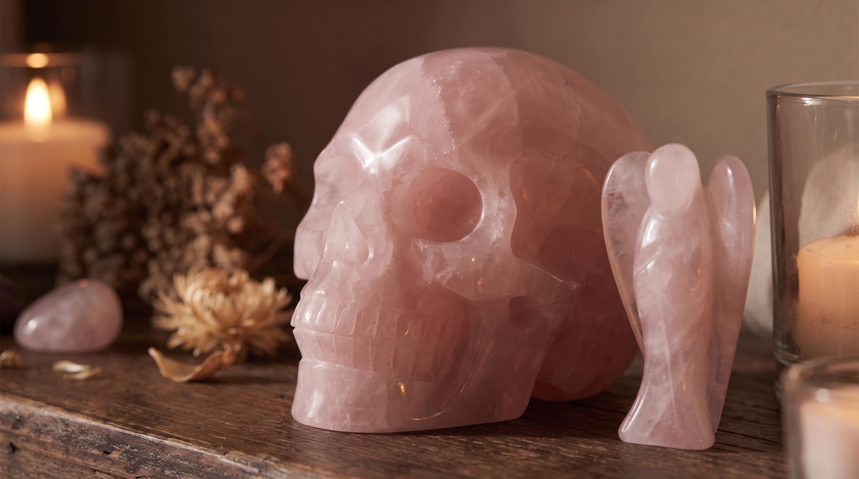Rose Quartz Skulls and Angels: What Do Crystal Carvings Mean? 