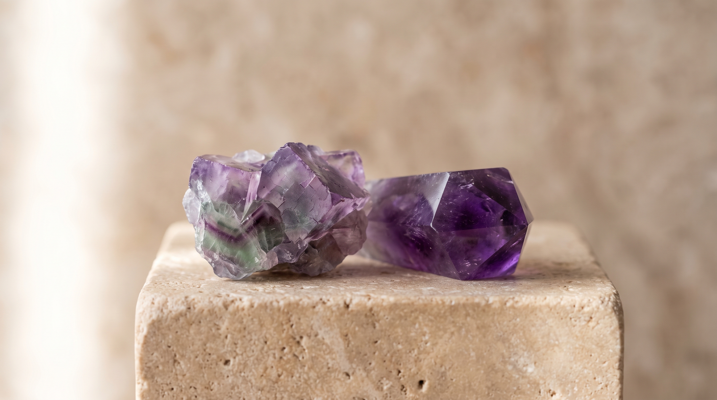 Purple Fluorite vs Amethyst: What's the Difference, and Which One Do You Need? Purple Fluorite vs Amethyst: What's the Difference, and Which One Do You Need?